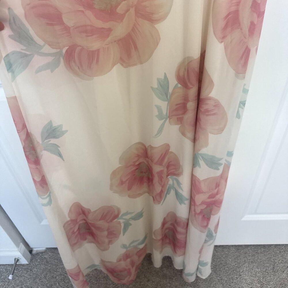 Show Me Your Mumu Caitlin Ruffle Maxi Dress Flowy Boho Fairy Bridesmaid Bridal S - Picture 10 of 15